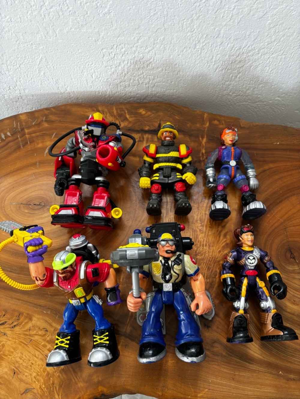VTG Fisher Price Rescue Heroes Lot of 6